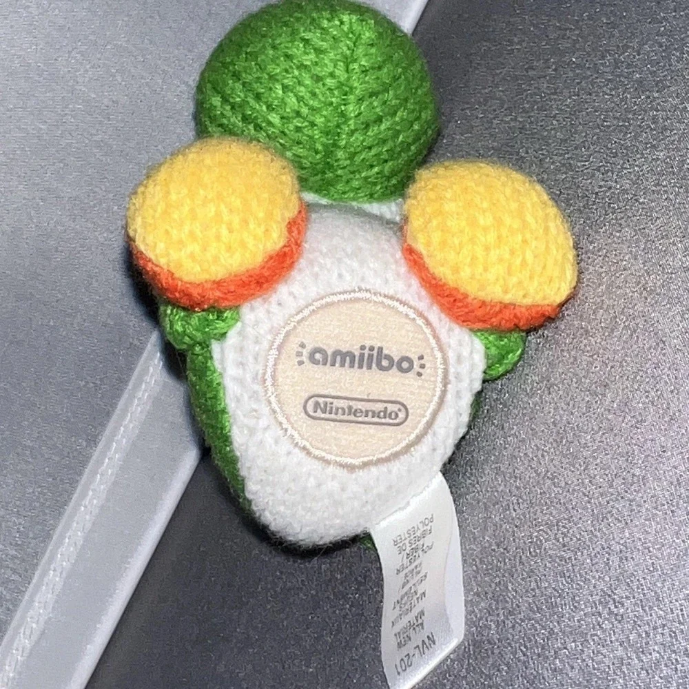 Yoshi Nintendo Switch Amiibo Yoshi's Woolly World Green Yarn 3DS WII U Toy Rare